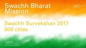 Swachh Bharat survey