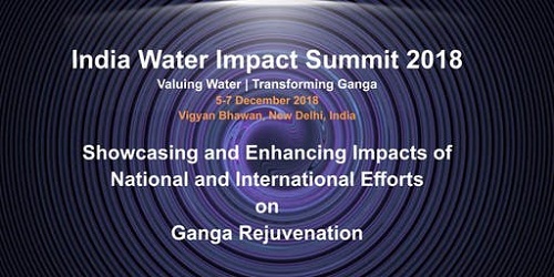India Water Impact Summit-2018 held in New Delhi