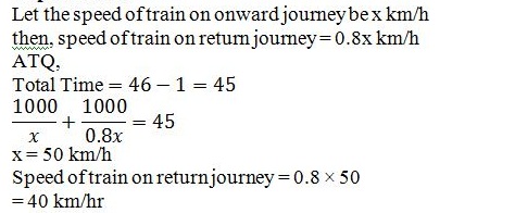 Time and Distance Q5