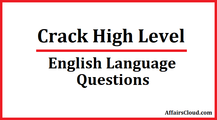 English Language Questions PDF