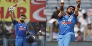 Virat and Bumrah retain top position