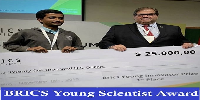 BRICS young Scientist Award