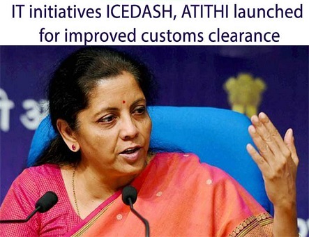 Finance Minister Launched ICEDASH & ATITHI