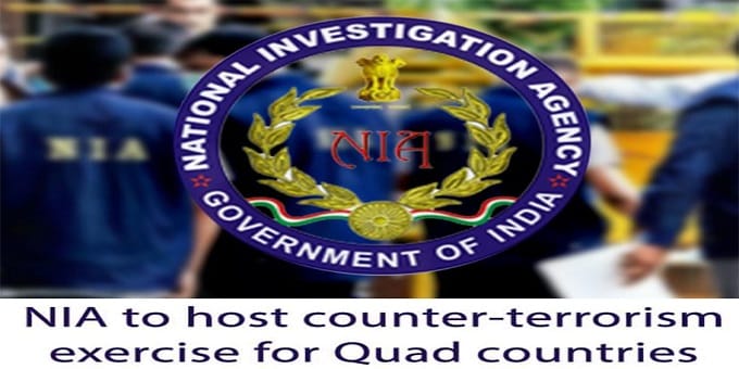 NIA to host first counter-terrorism cooperation exercise