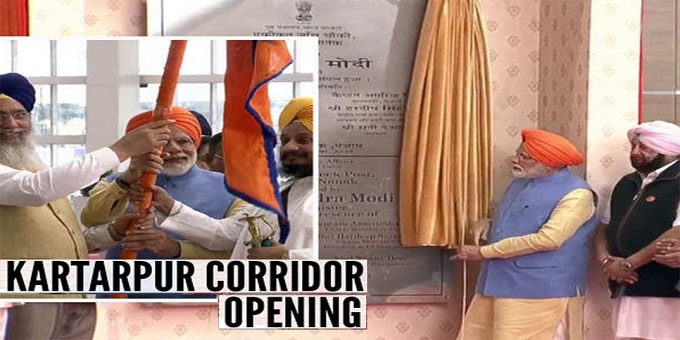 PM Modi inaugurates Kartarpur corridor