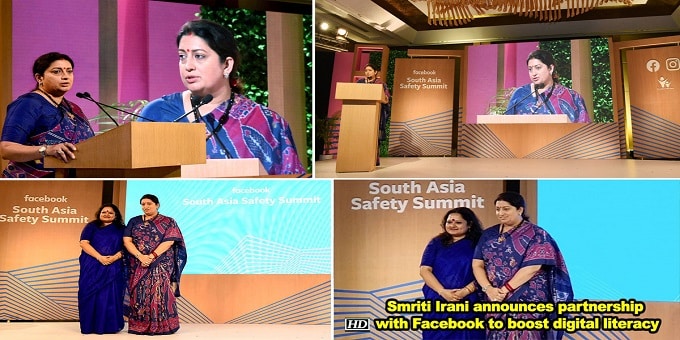 Smriti Irani addresses South Asia Safety Summit