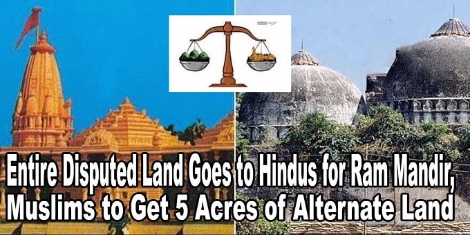 ayodhya disputed land