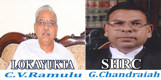 G Chandraiah new SHRC chief, CV Ramulu Ayukta