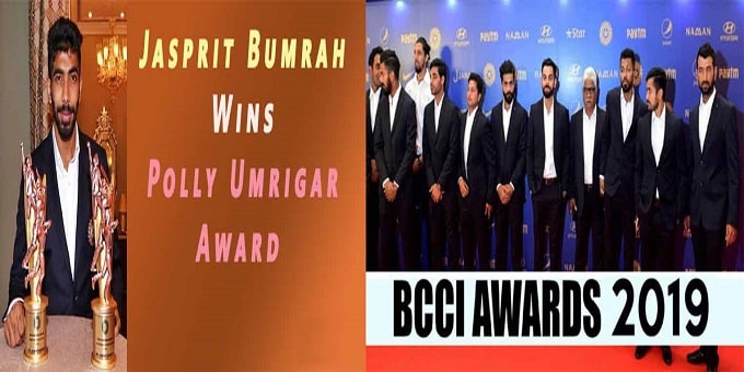 BCCI ANNUAL AWARDS 2018-19