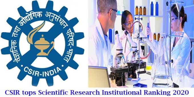CSIR tops scientific research