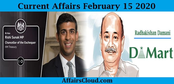 Current Affairs Today February 15 2020 new