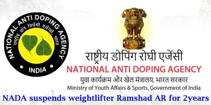 NADA suspends weightlifter Ramshad AR