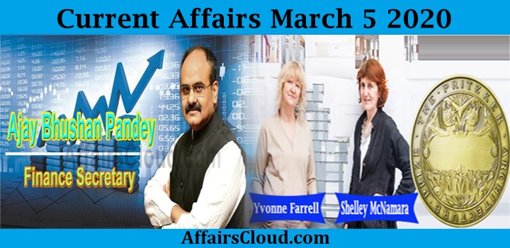 Current Affairs Today March 5 2020