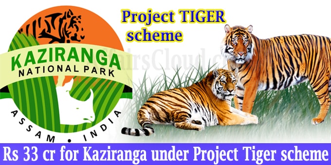 Kaziranga under Project Tiger scheme