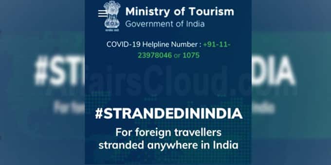 Ministry of Tourism launches Stranded in India portal