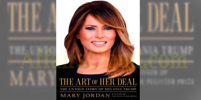 A book, titled The Art of Her Deal