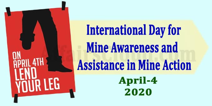 International Day for Mine Awareness and Assistance in Mine Action 2020