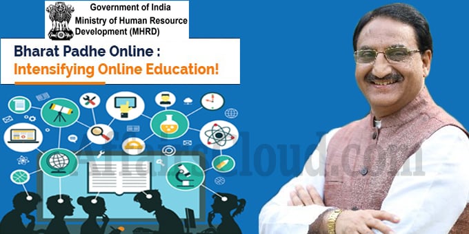 MHRD Shri Ramesh Pokhriyal Nishank launches Bharat Padhe Online campaign