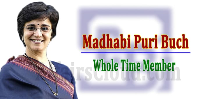 Madhabi Puri Buch as a WTM of SEBI