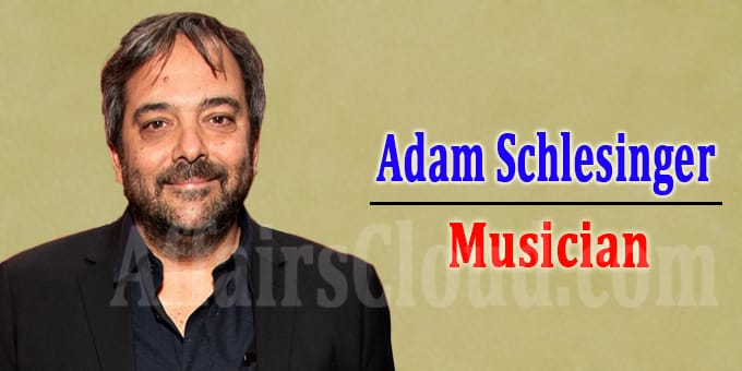 musician Adam Schlesinger